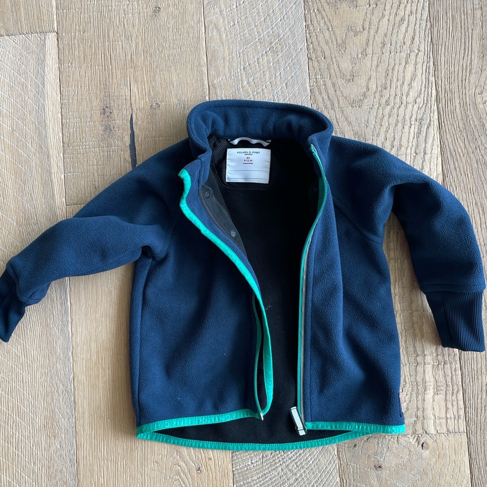 Fleece jacket liner size 9-12m